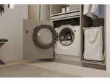 Lavadora secadora integrable - Haier BHA6SD696M6DB9-S, Series 6, 9 kg+6 kg, 1600 rpm, 16 programas, Función vapor, AutoDose, Sin panelar