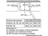 Frigorífico combi - Bosch KGN36VIEA, No Frost, 186 cm, 326 l, Cajón VitaFresh, EasyAccess, Inox antihuellas