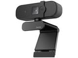 Webcam - Hama C400, Full HD, Micrófono, Protección de privacidad, Negro