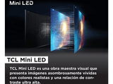 TV Mini LED 98 - TCL 98C805, QLED 4K, 144Hz Motion Clarity Pro, Dolby Atmos, Game Master Pro 2.0, Negro
