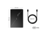 Portátil - LG Gram 14Z90U-G.AU88BN Copilot+ PC, 14 WUXGA, Intel® Core™ Ultra 7 355 49 TOPS, 32 GB RAM, 1 TB SSD, Windows 11 Home, Sin cargador