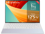 Portátil - LG 14Z90RS-G.AD74B, 14, WQXGA+, Intel® Evo™ Core™ i7-1360P, 32GB RAM, 512GB SSD, Windows 11