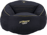 Puff gaming - Woxter Stinger, Tela hidrófuga, Doble costura seguridad, Cremallera seguridad, Múltiples compartimentos, Black & Golden