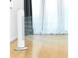Ventilador de torre - Cecotec EnergySilence 8090 Skyline, 60W, Oscilación automática, 3 velocidades, Temporizador 2h, Asa, Base estable, Blanco