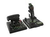Simulador de vuelo - Turtle Beach VelocityOne Flightdeck, Flight Touch Display y HUD OLED, Personalización extrema de controles, Negro