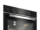 Horno a vapor - Beko BBIS13300XMSE, Multifunción, Catalítico, 72 l, 59.4 cm, Función vapor, Negro