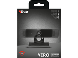 Webcam - Trust GXT 1160, Video Full HD, Con micrófono, USB, Negro