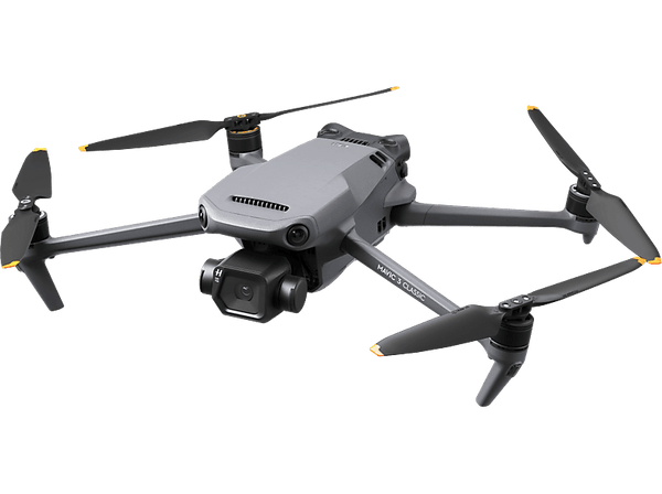 Dron - DJI Mavic 3 Classic, Con mando DJI RC, Hasta 46 min, ActiveTrack 5.0, QuickShots, 4K/60 fps, Blanco