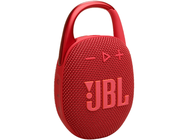 Altavoz inalámbrico - JBL Clip 5, 7 W, Bluetooth, 12 h Autonomía, Resistente al Agua, Wireless, Red