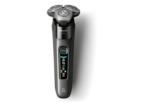 Afeitadora eléctrica - Philips i9000 X9002/10, SkinIQ IA, Levanta y Corta Triple Acción, Cabezal 360°, Uso Seco y Mojado, 50 min, Hydro SkinGlide