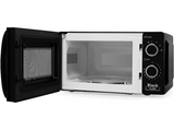 Microondas - Orbegozo MI 2117, 700 W, 6 Niveles de Potencia, 20 l, Temporizador 30 min, Negro