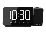 Despertador - Vieta VM-AL400BK, 3W, Radio, Pantalla LED, Negro