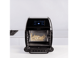 Freidora - Taurus AF1700DX, 1700 W, 12 l, 8 Programas, Puerta transparente, Circulación del aire 360º,  Negro
