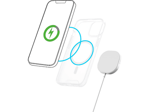 Cargador inalámbrico - ISY IMC 4015, Para Apple iPhone 12, Blanco