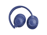 Auriculares inalámbricos - JBL Tune 730BT, 76 h Autonomía, Sonido JBL Pure Bass, Diadema, Bluetooth 6.0, Azul