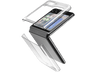 Funda - CellularLine CLEARCSGALZFLIP5T, Para Samsung Galaxy Z Flip5, Resistente a golpes y rayones, Transparente