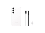 Móvil - Samsung Galaxy S25 FE, White, 128 GB, 8 GB RAM, 6.7 FHD+, Exynos 2400 Deca-Core, 4900 mAh, Android 16