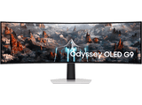 Monitor gaming - SAMSUNG Odyssey G9 LS49CG934SUXEN , 49, OLED, 0.03ms, 240 Hz, Freesync Premium Pro, Silver