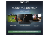 TV QD-OLED 77 -  Sony BRAVIA XR 77A95L, 4KHDR120, TDT HD, HDMI 2.1 Perfecto PS5, Google TV, Alexa, Bluetooth, Eco, BRAVIA Core, Dolby Atmos / Vision