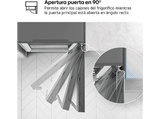 Frigorífico combi integrable - LG GTFN256SET, No Frost, 177 cm, 233 l, Metal Fresh, Sin panelar