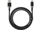 Cable USB a USB-C - Baseus DURA, USB a Tipo-C, Carga rápida, Cable trenzado ultrarresistente de 200 cm, Universal, 60W, Dorado y Negro