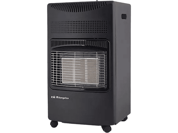 Estufa de gas - Orbegozo HCE 73, 4200 W, Sistema cerámico, Gas butano, 3 niveles de potencia
