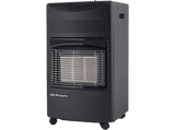 Estufa de gas - Orbegozo HCE 73, 4200 W, Sistema cerámico, Gas butano, 3 niveles de potencia