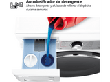 Lavadora secadora - LG F4DR9513A2W, 13 Kg / 7 Kg, 1400 rpm, 14 programas, AI Direct Drive™, TurboWash™360, Autodosificación, Blanco