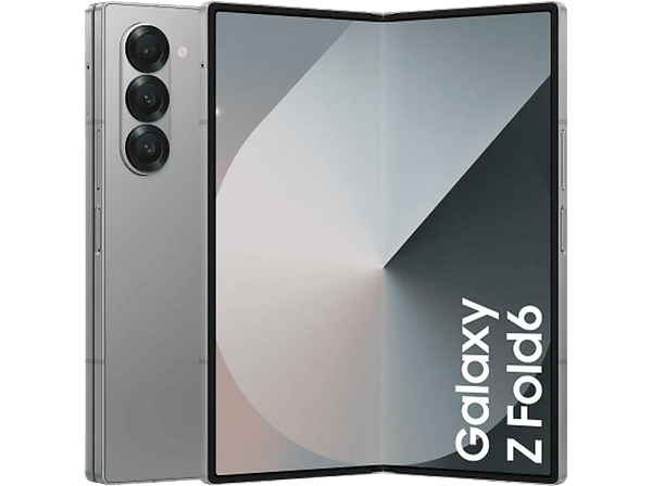 Móvil - Samsung Galaxy Z Fold6 5G, 256GB, 12GB RAM, Gris, 7.6" QXGA+, Plegable, Qualcomm Snapdragon, 4400 mAh, Android 14