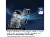 Aspirador escoba - Samsung Bespoke AI Jet AI Ultra 400WA VS90F40DEK/WA, con cepillo para mascotas y filttro HEPA, 25.2 V, 160 min, Negro