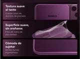 Powerbank - Baseus Picogo Air AM71, 5000 mAh, 22,5W, Carga inalámbrica 15W, USB-C, Ultrafina, Certificado CCC, Dark Cherry