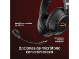 Auriculares gaming - HyperX B5VC4AA, 150 h, Negro
