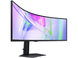 Monitor gaming - Samsung Viewfinity S9 LS49C950UAUXEN, 49  DQHD, 120 Hz, 5 ms, VA (Alineación Vertical), Curvo, Altura ajustable, Negro