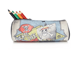 Estuche - One Piece, Forma de tubo, Con cremallera
