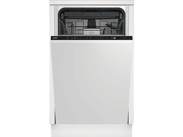Lavavajillas integrable - Beko DIS48120, 11 servicios, 8 programas, 45 cm, LedSpot™, Sin panelar