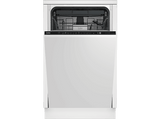 Lavavajillas integrable - Beko DIS48120, 11 servicios, 8 programas, 45 cm, LedSpot™, Sin panelar