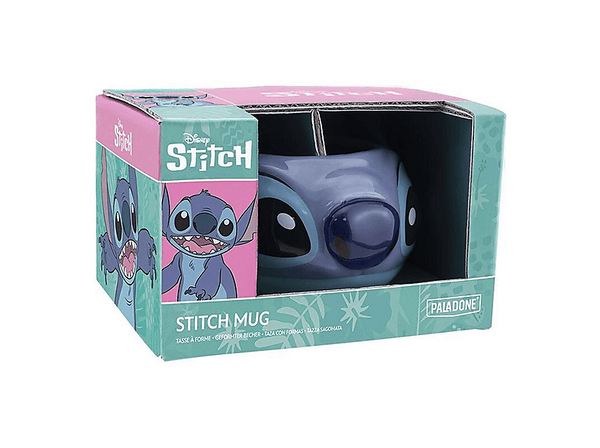 Taza - Funko Stitch Esculpida, Cerámica, 350 ml