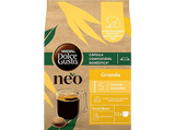 Cápsulas monodosis - Dolce Gusto Neo Grande, Café tostado y molido, Intensidad 5, 12 cápsulas