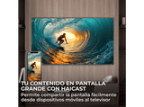 TV Mini-LED 100 - Haier S90 Series H100S90FUX, 4K, Google TV, Dolby Atmos, Sonido KEF, Gaming 144Hz, Negro