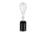 Batidora de mano - Ufesa Mars 1200 Max, 1200 W, Totalmente variable, Función Turbo, Plata y Negro