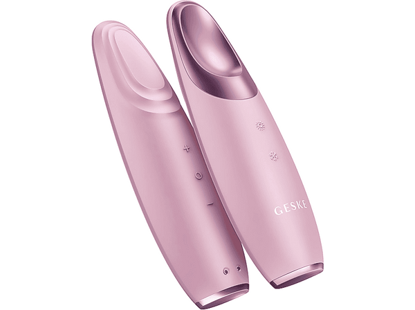 Rejuvenecedor facial - Geske Warm & Cool Eye Energizer 6 en 1, Reduce hinchazón alrededor ojos, IPX7, Rosa