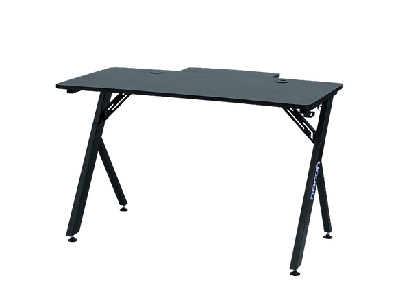 Mesa gaming - Nacon PCGD-RGB, Fibra de carbono, Negro