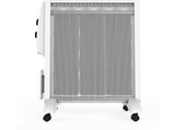 Radiador - ok. ORNO 15221 ES, 1500 W, 2 potencias, Termostato, Ruedas incluidas, Recogecables, Blanco
