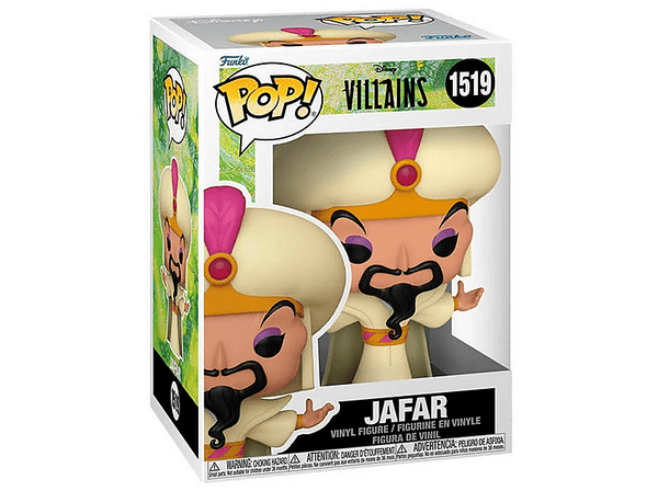 Figura Funko Pop! - Villano Disney: Jafar, Vinilo, 10 cm