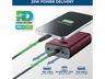 Powerbank - CellularLine FAST, 10000 mAh, 20W, USB-C, Rojo