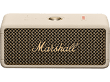 Altavoz inalámbrico - Marshall EMBERTON III, 76 W, Bluetooth, Autonomía 32 h, Micrófono, Cream