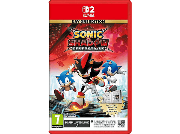 Nintendo Switch 2 Sonic X Shadows Generations Day One Edition (Código de descarga)