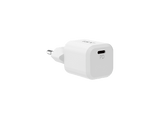 Cargador de pared - ISY IWC-4020-2, Power Delivery 20W, Compatibilidad Universal, USB-C, Tamaño Pequeño, Blanco