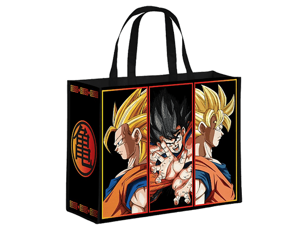 Bolsa - Sherwood Dragon Ball Z Goku Super Saiyan, De Rafia