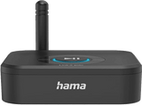 Adaptador Bluetooth - Hama 00205321, Conector universal jack de 3,5 mm, Negro